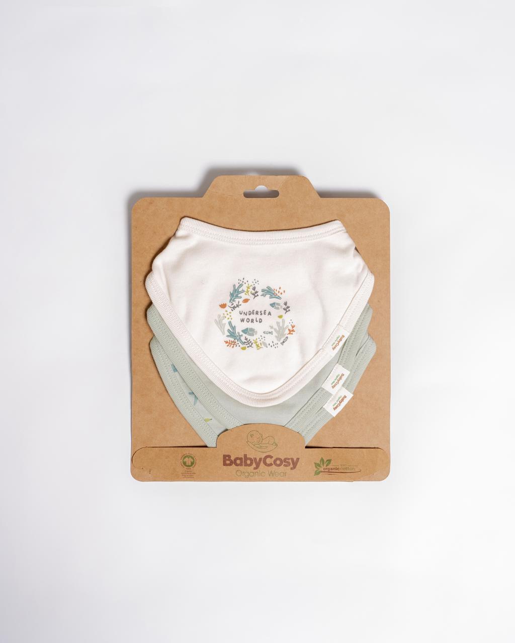 Pack of 3 baby bibs