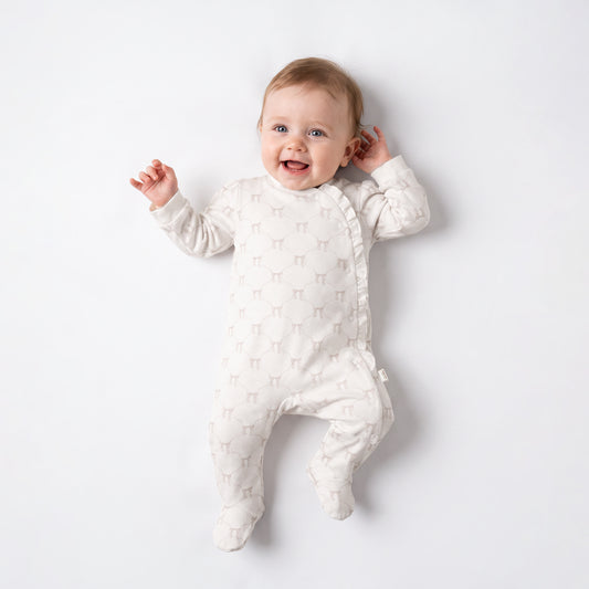 2 Pcs footed rompers