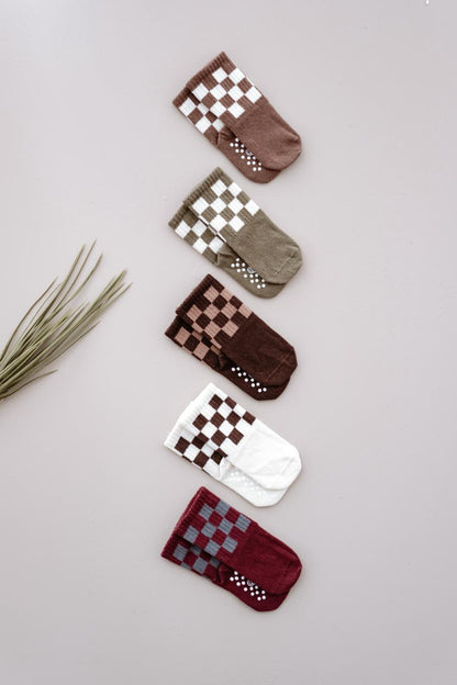 5 pairs of non-slip socks