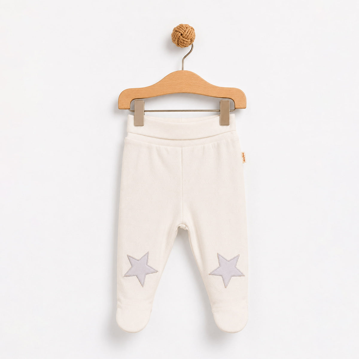 2 Pcs footed pants
