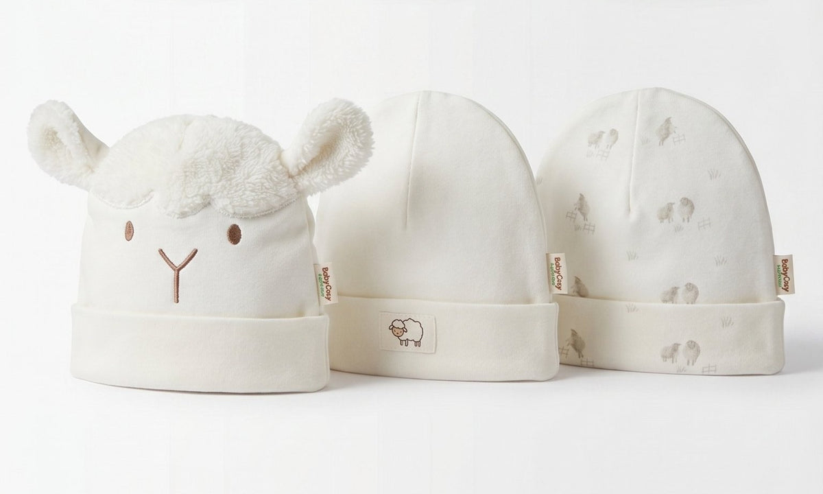 Pack of 3 baby hats