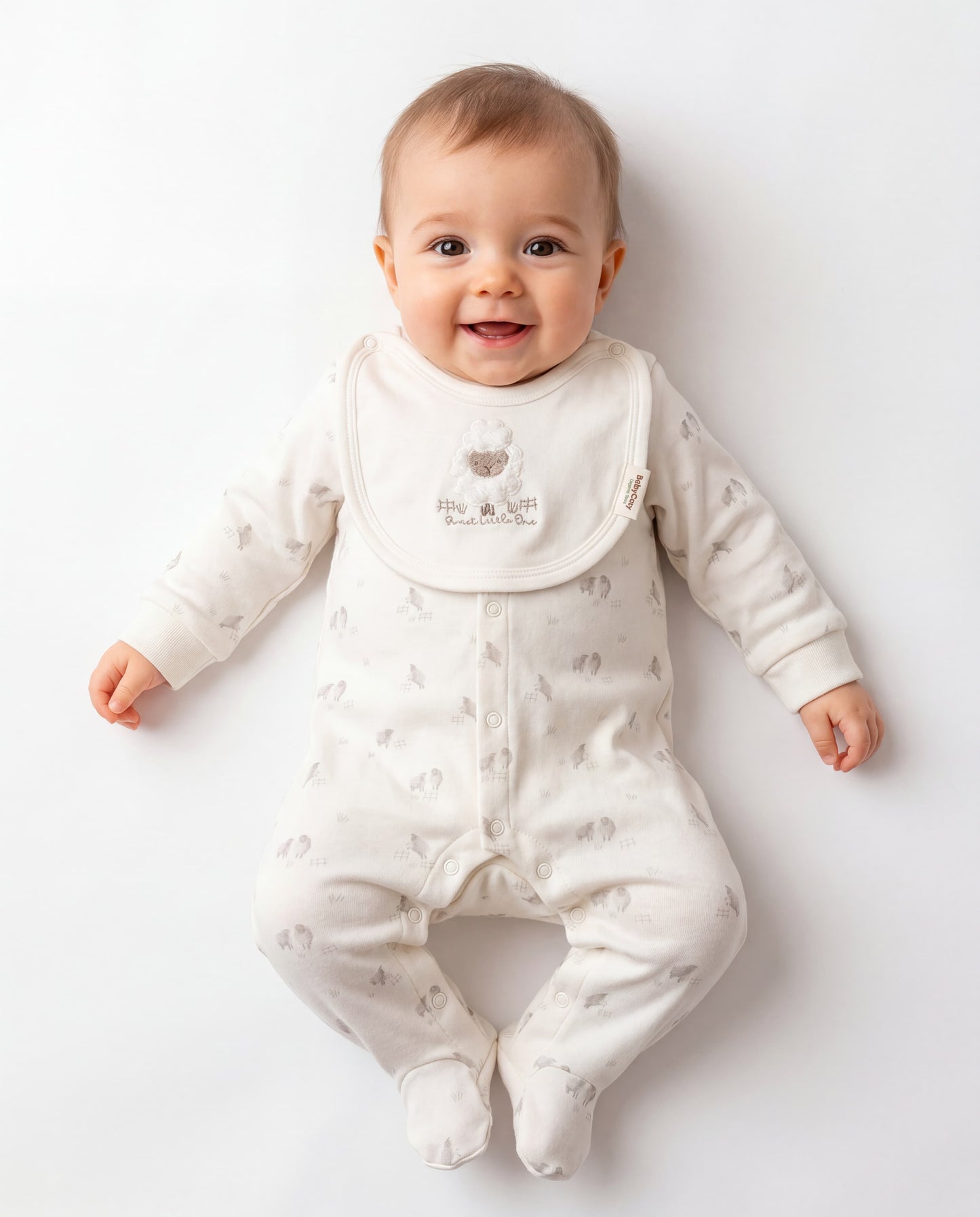 Footed romper set