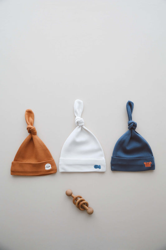 Pack of 3 newborn hats