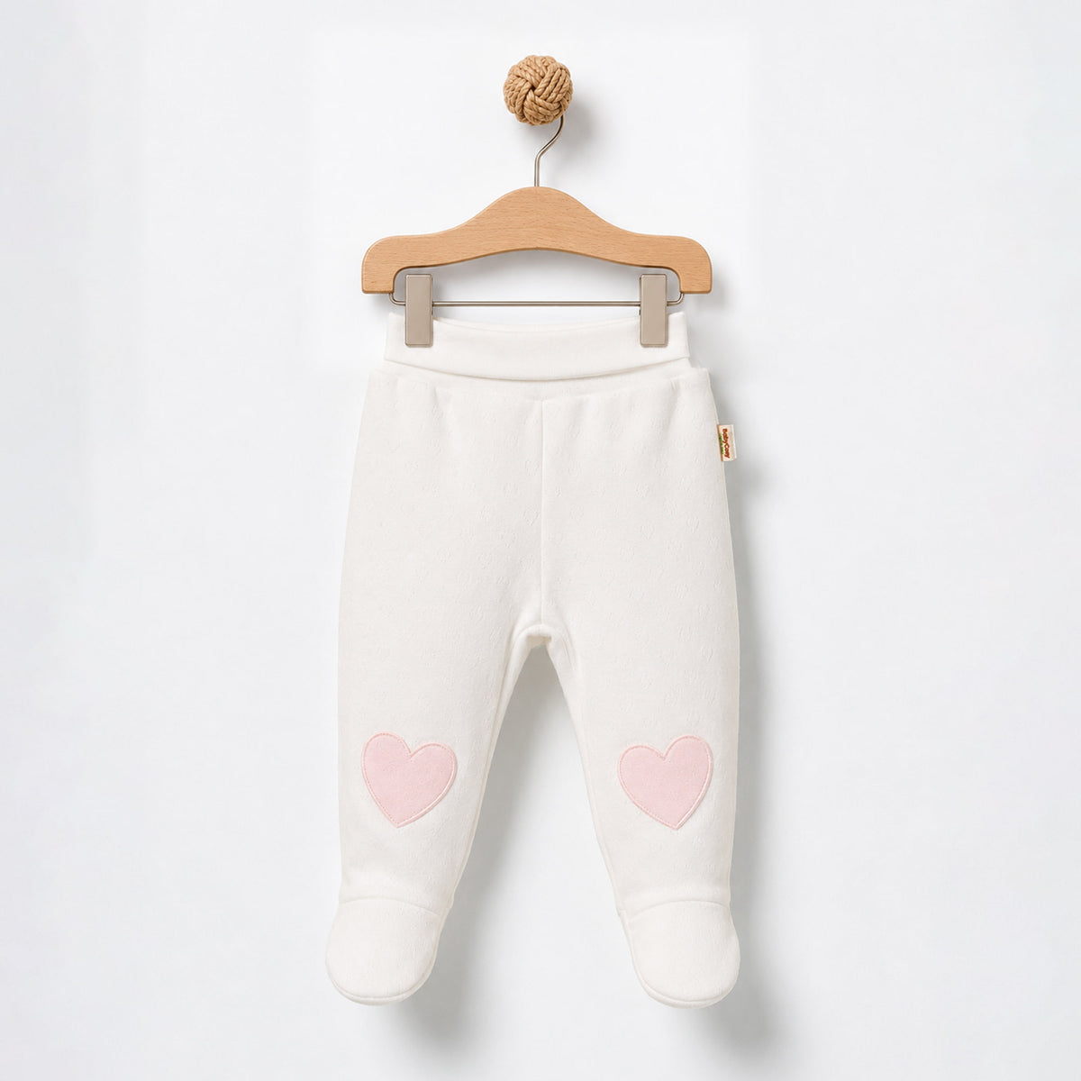 2 Pcs footed pants