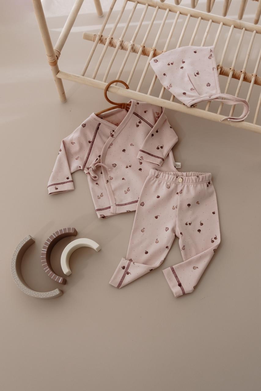 Top-buttom and hat set