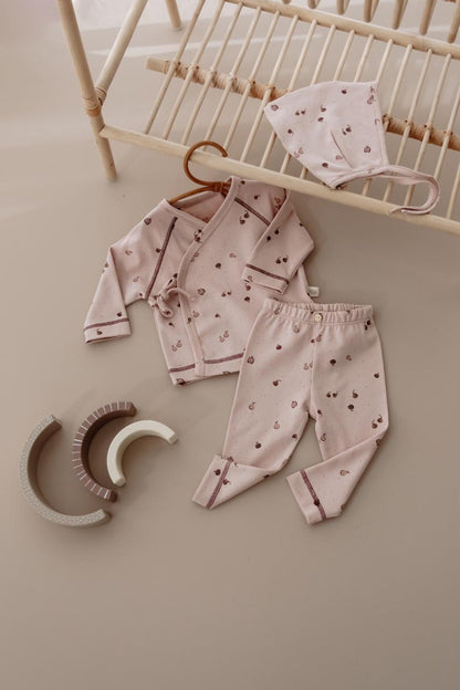 Top-buttom and hat set