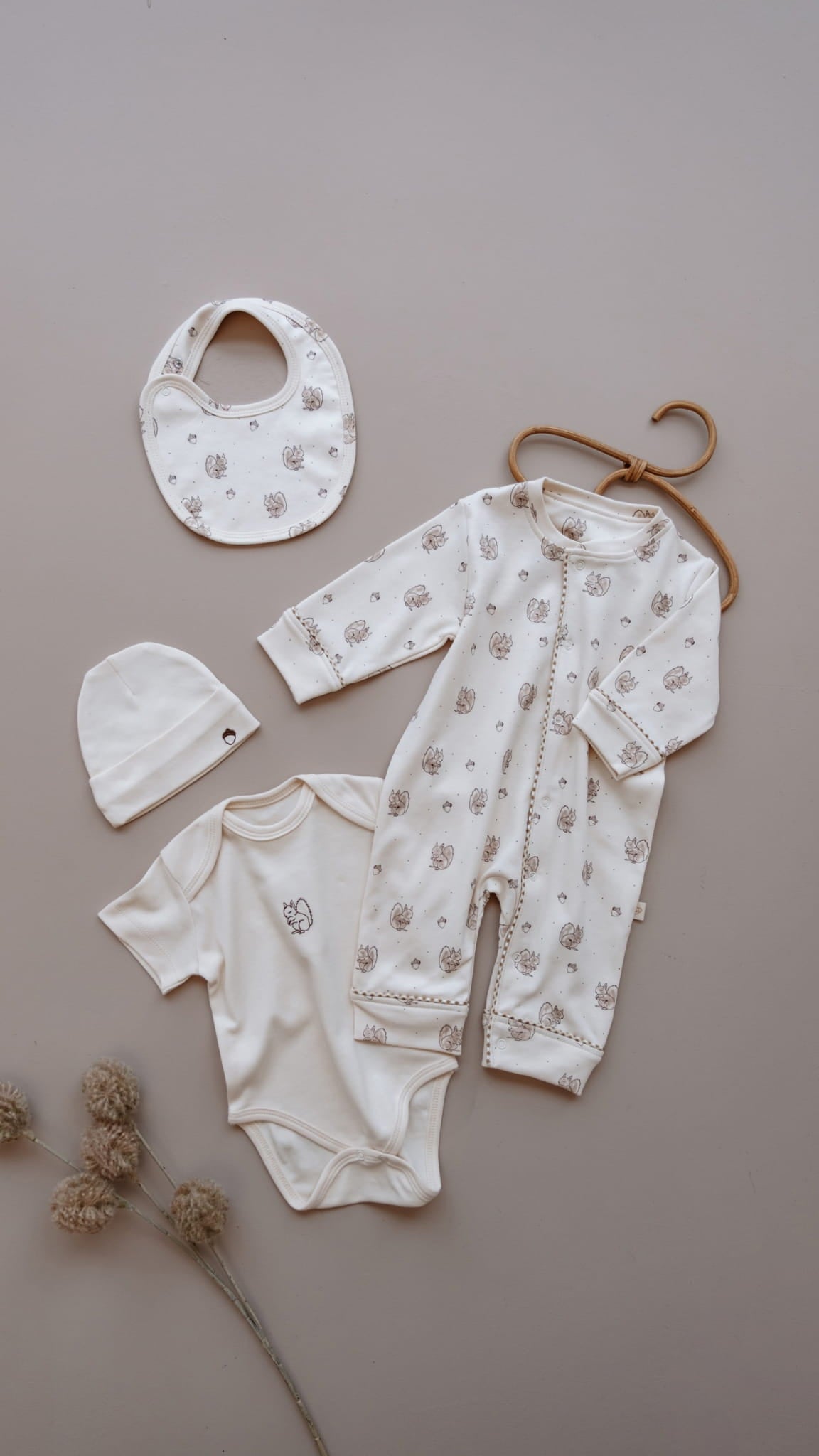 4 pieces newborn set
