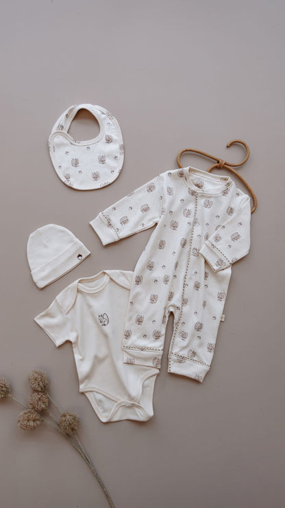 4 pieces newborn set