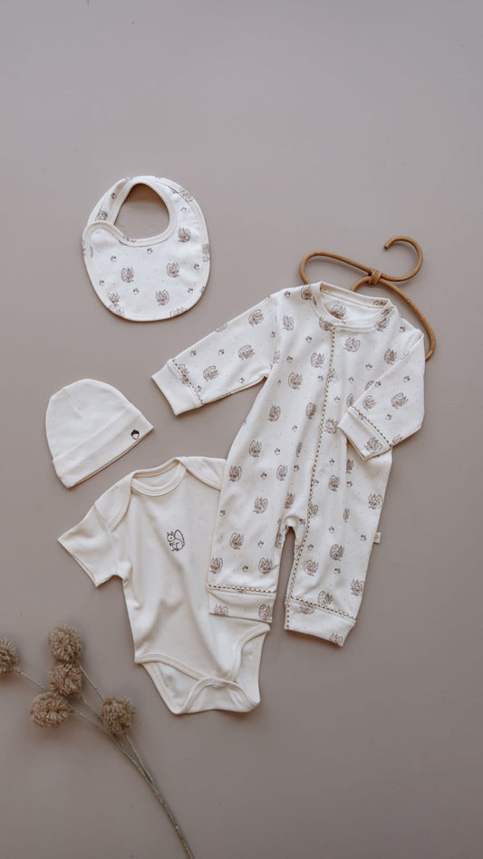4 pieces newborn set