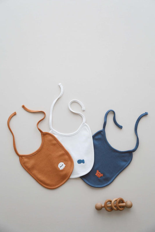 Pack of 3 baby bibs