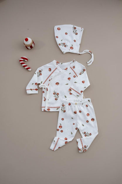 Top-buttom and hat set