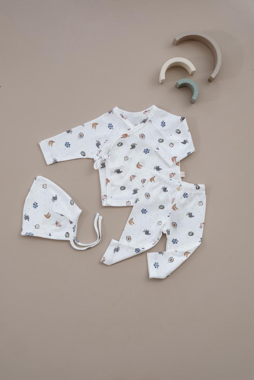 Top-buttom and hat set