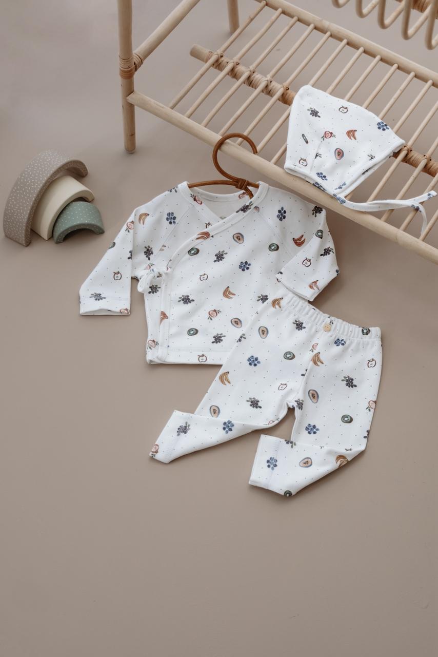 Top-buttom and hat set