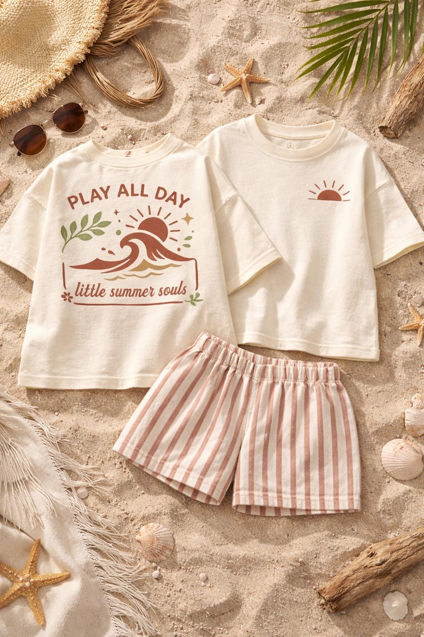 Muslin short set