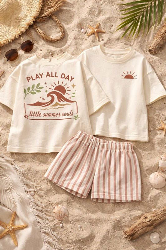 Muslin short set