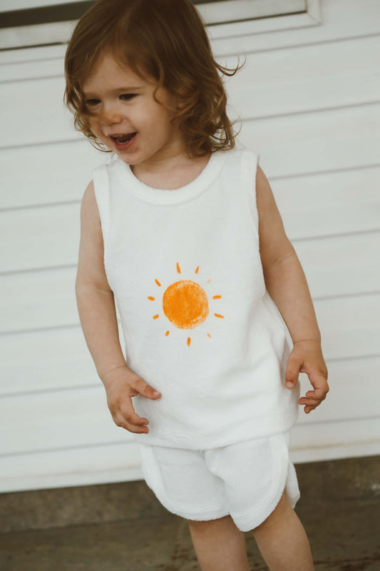 Cotton towel short sets