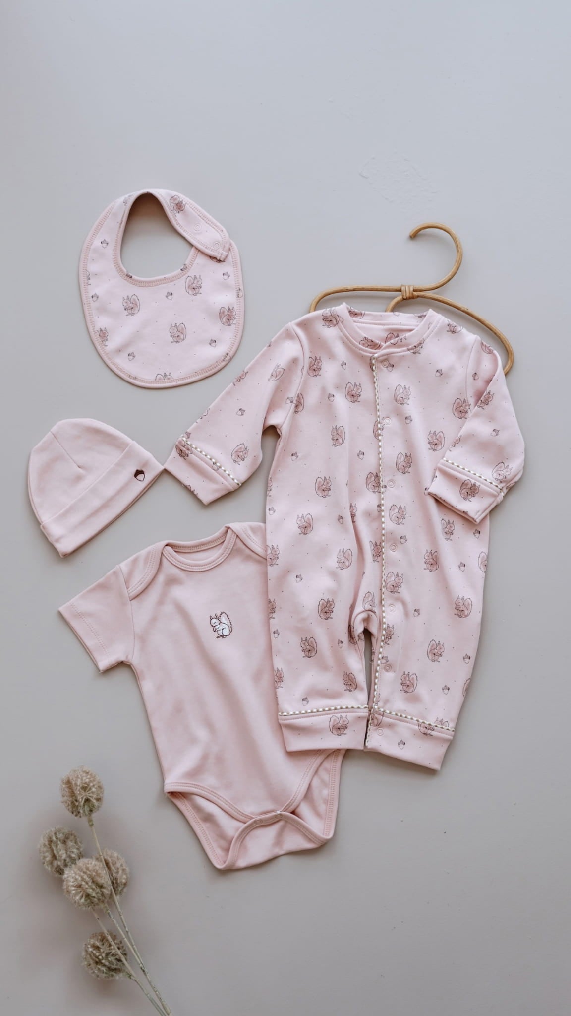 4 pieces newborn set