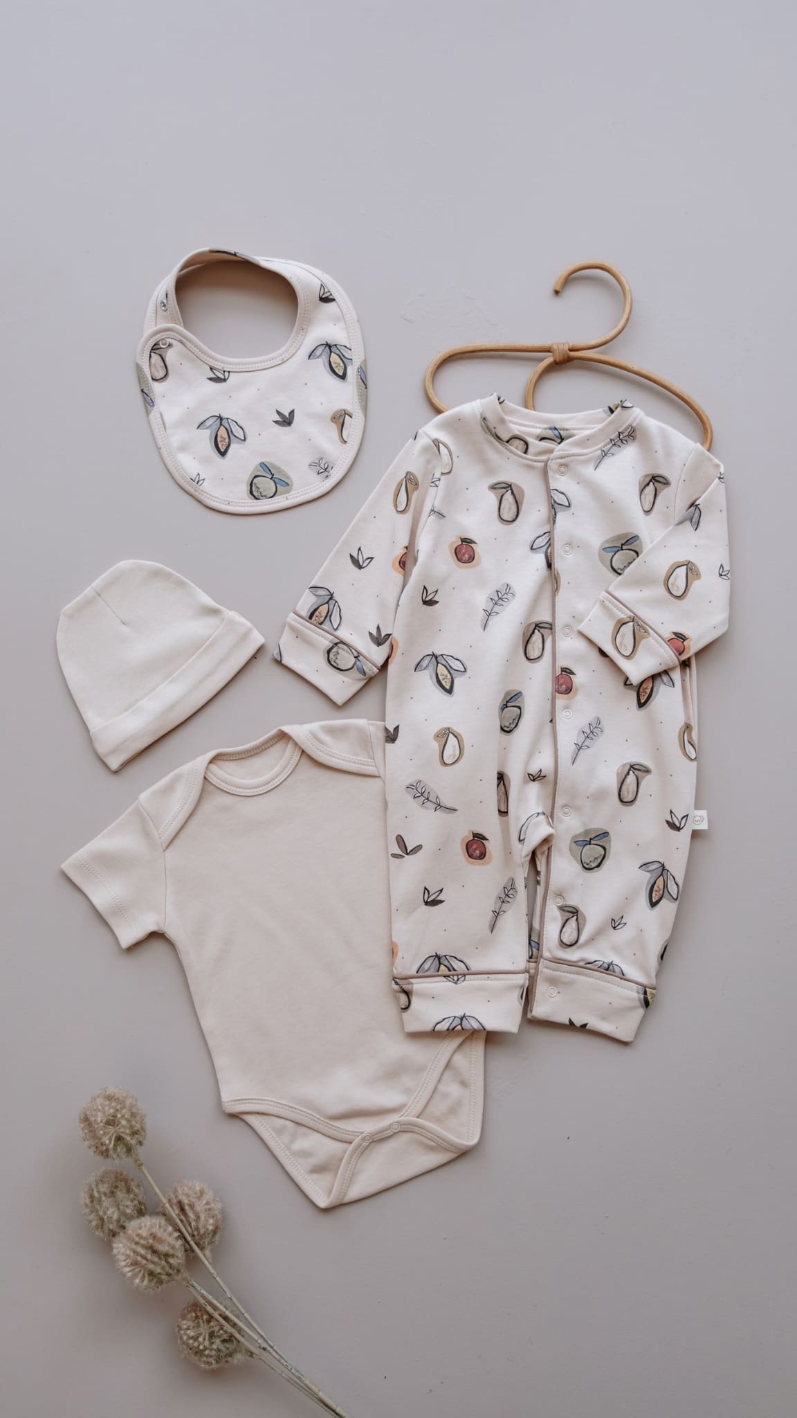 4 pieces newborn set