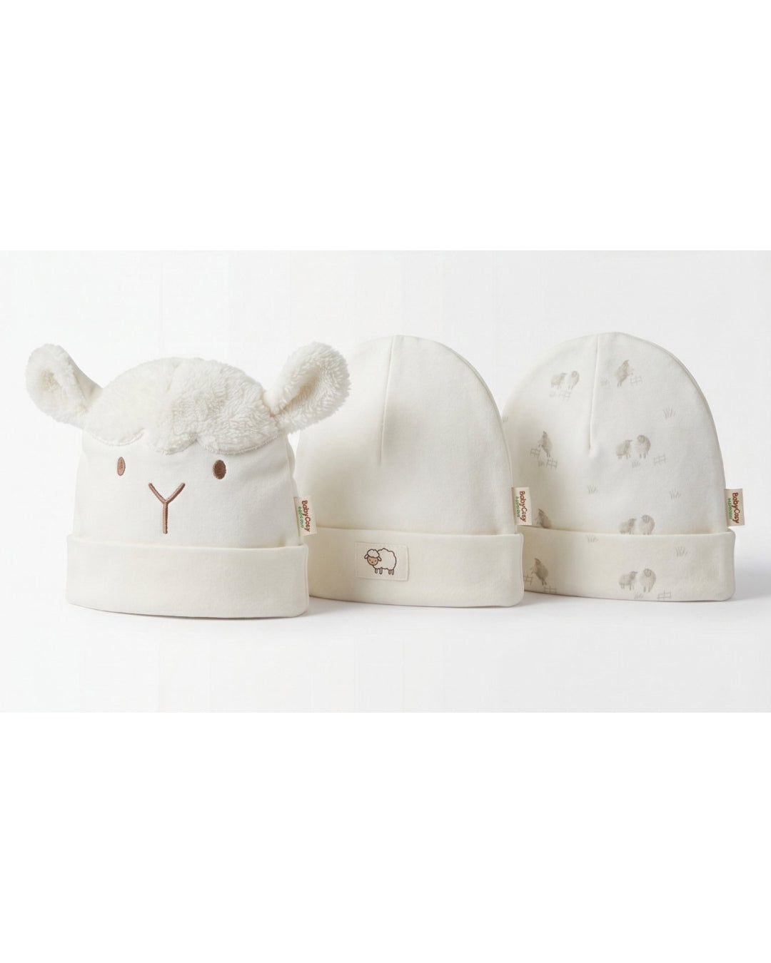 Pack of 3 baby hats
