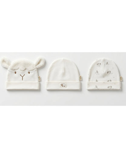Pack of 3 baby hats