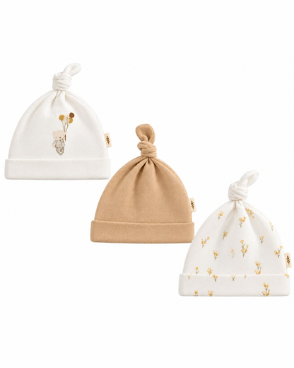 Pack of 3 baby hats